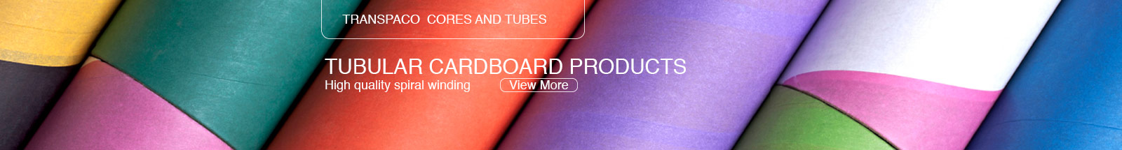 TRANSPACO CORES AND TUBE - Tubular cardboard products